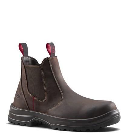 V2430 V12 Footwear Cotswold Brown Fibreglass Toe Capped Men's Safety Boots, UK 6.5, EU 40