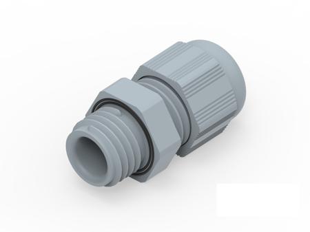 1SNG601011R0000 1SNG Series Grey PA 6 Cable Gland, M12 Thread, 3mm Min, 6.5mm Max, IP66, IP68