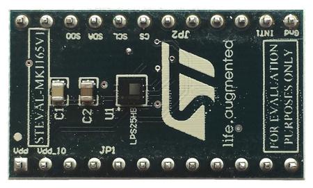 STEVAL-MKI165V1 STMicroelectronics Pressure Sensor Adapter Board for LPS25HB