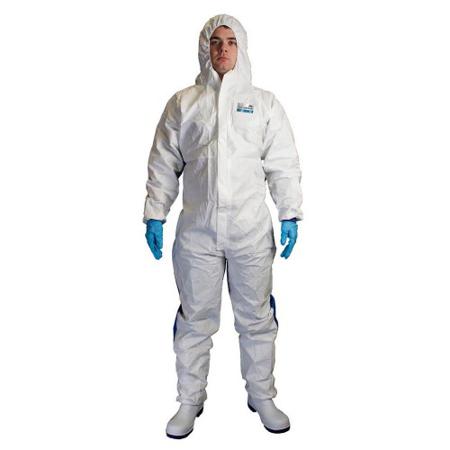 2510-400-009 Chemsplash White Disposable Coverall, 3XL