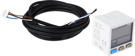 DP-101A-M-P Panasonic Pressure Sensor, -1bar Min, 1bar Max, 2x PNP-NO/NC Output, Relative Reading