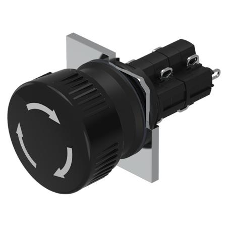 51-259.0250 EAO Pushbutton Actuator for Use with Switching Devices