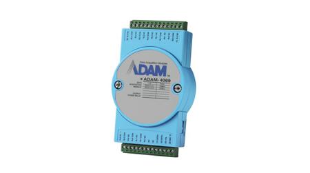 ADAM-4069 Advantech  Series 8-Contact Interface Module, Plug In Terminal Connector, DIN Rail Mount