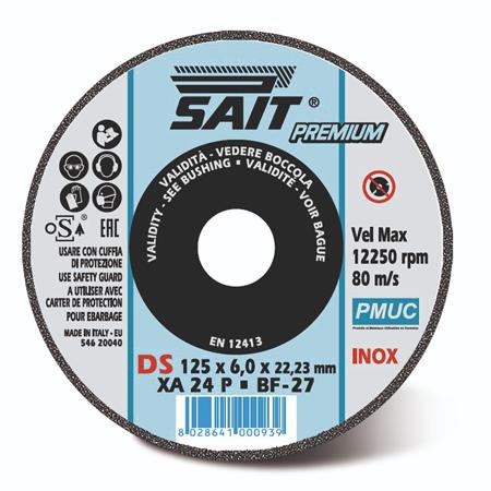1000000093 SAIT  100000 Grinding Wheel, 125mm Diameter
