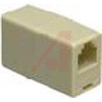 30-9684-BU INCLINE COUPLER, 8 CONDUCTOR, STRAIGHT THRU WIRING, IVORY