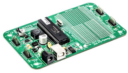 MIKROE-766 MikroElektronika Ready for PIC MCU Development Board