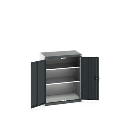 40031021-19V Bott 2 Door Sheet Steel Floor Standing Cupboard, 800 X 525 X 1000mm