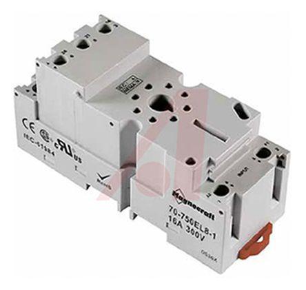 70-750EL8-1 Relay Socket for use with 750 Series Relay 300V