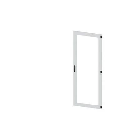 8MF1280-2UT14-0BE2 Siemens 8MF12 Series Glass, Steel RAL 7035 Glazed Door, 2200mm H, 800mm W for Use with SIVACON 8MF1