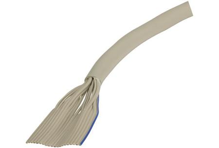 09180097008 HARTING Round Ribbon Cable, 9-Way, 1.27mm Pitch, 30m Length