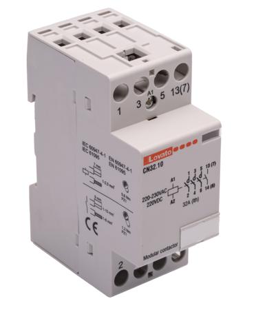 CN3210220 MODULAR CONT. 2M 32A AC1 4P 220/230V