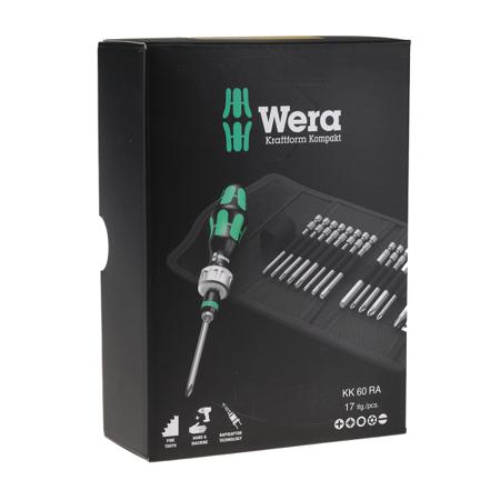 05051040001 Wera Driver Bit Set 17 Pieces