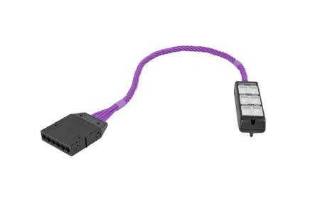 RN06UC6-CAPBXX-15-0M-CCA HellermannTyton Connectivity RN0 Series Cat6 6 Port RJ45 Cassette to Cassette Unshielded Violet