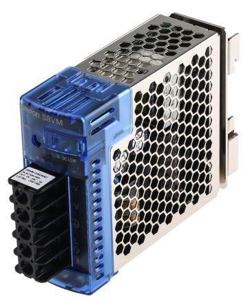 S8VM03024AD S8VM DIN Rail Panel Mount Power Supply, Switch Mode 30W, 24V dc/ 1.3A