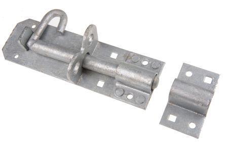 894-6709 RS Pro Brass Polished Laqured Door Bolt, 150mm