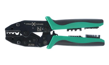 NCX IEUF NEMIQ   Mechanical Ratcheting Crimp Tool for End Sleeves, Insulated Terminals, Uninsulated Copper Tube