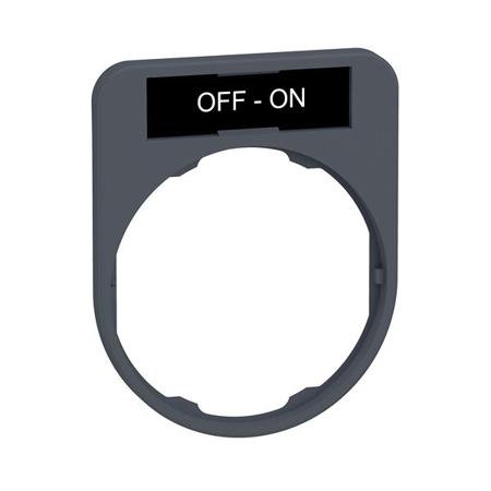 ZBYF2367C0 Schneider Electric Marking Accessory for Use with Pushbuttons, Off-On