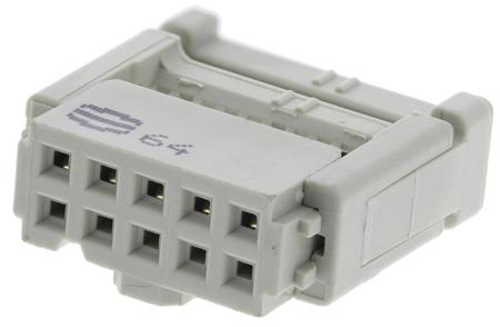 09185107813 HARTING 10-Way IDC Connector Socket for Cable Mount, 2-Row