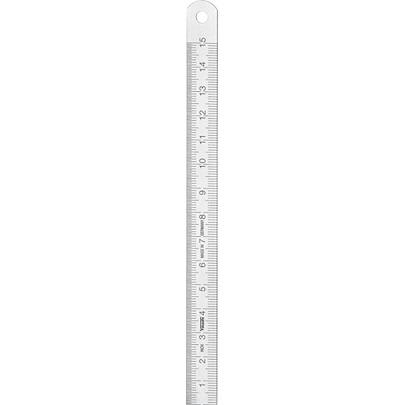 1010020030 Vogel 300mm Steel Metric Ruler