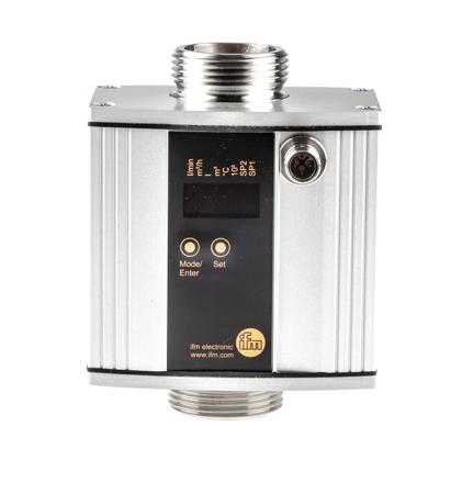 SU9000 ifm electronic SU Series Ultrasonic Flow Meter for Liquid, 0 L/min Min, 200 L/min Max