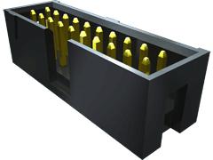 TSS-125-01-S-D Samtec Flex Stack TSS, 2.54mm Pitch, 50 Way, 2 Row, Vertical PCB Header, Through Hole