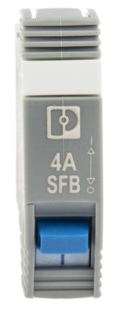 2800839 Phoenix Contact TRABTECH Thermal Circuit Breaker - CB TM1 4A SFB P  Single Pole 50V dc Voltage Rating, 4A Current Rating