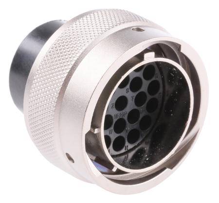 UT061823PH Souriau Sunbank by Eaton, UTO 23 Way Cable Mount MIL Spec Circular Connector Plug, Pin Contacts,Shell Size 18, Bayonet