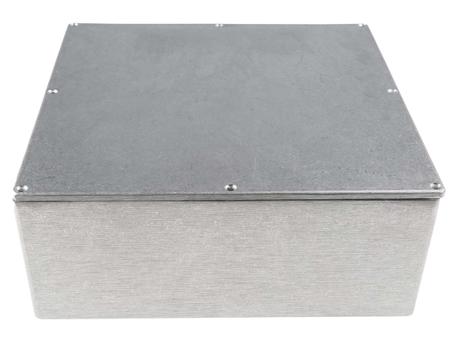 517-3428 Aluminium Enclosure, IP66, Shielded, 250 x 250 x 100mm
