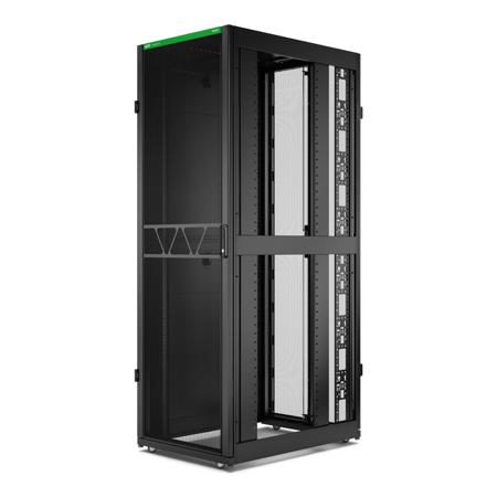 AR3157B2 APC NetShelter SX Series Black 45 U Steel Enclosure , with 4 Post Frame, 1070 mm, 2258 mm Height 750 mm
