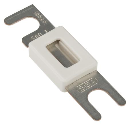 9005805.500 SIBA 500A White Automotive Car Fuse, 80V dc
