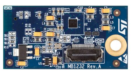 B-LCDAD-HDMI1 STMicroelectronics  DSI to HDMI Adapter Board for use with ST Discovery Kits