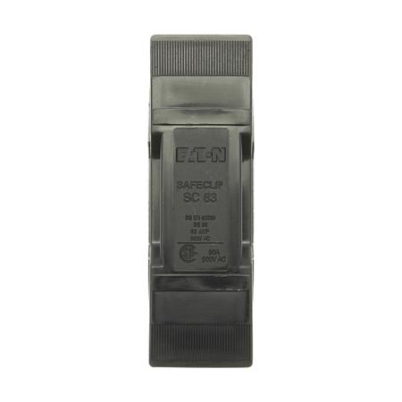 SC63H-D Eaton 63A Rail Mount Fuse Holder for F2 Fuse, 1P, 550V ac