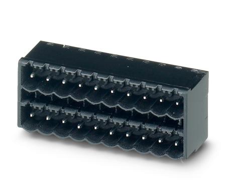 1753271 Phoenix Contact, 5.08mm Pitch, CCDN 2.5/16-G1-5.08 P26 THR, 16 Way, Right Angle, Pluggable Terminal Block, Header,