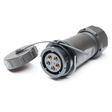 303-948 RS PRO Industrial Circular Connectors, 5 Contacts, In-line, SY21 Connector, Socket, Female, IP67