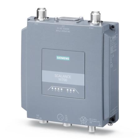 6GK57661GE007TA0 Siemens SCALANCE WAM766-1 2 x M12 Port Wireless Access Point, 802.11ax, 10/100/1000Mbit/s
