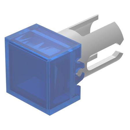 19-952.6 Indicator Lens Square Style, Blue, 7.3 Long
