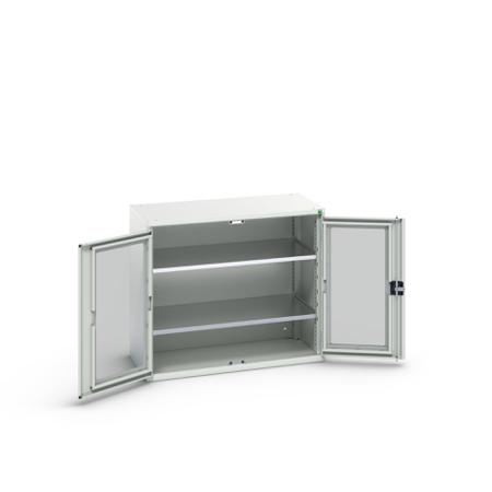 16926275.16 Bott 2 Door Sheet Steel Cupboard, 1050 x 550 x 900mm