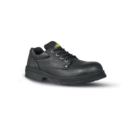 0UM20013-40 UPower MUSTANG Unisex Black Composite Toe Capped Low safety shoes, UK 6.5, EU 40