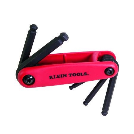 70572 Klein Tools 5 piece Round Metric Hex Key Set, 5mm