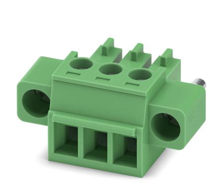 1827716 Phoenix Contact, 3.81mm Pitch, MC 1.5/ 3-STF-3.81, 3 Way, , Pluggable Terminal Block, Plug, Cable Mount, Screw