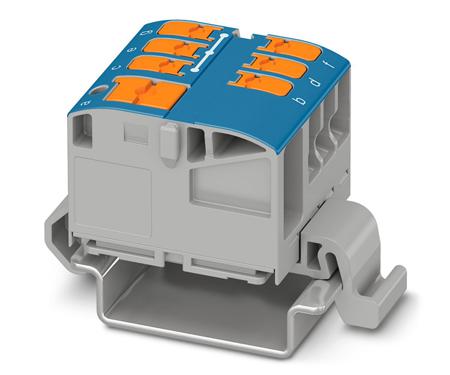 1019543 Phoenix Contact Distribution Block, 7 Way