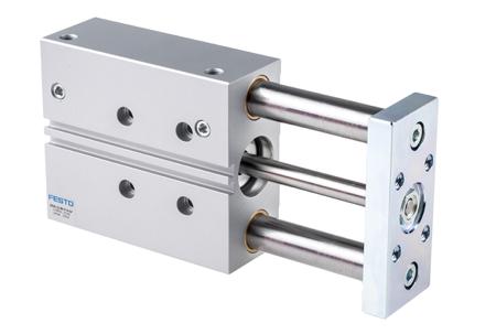 DFM-32-80-P-A-GF Festo Pneumatic Guided Cylinder - 170859, 32mm Bore, 80mm Stroke, DFM Series, Double Acting