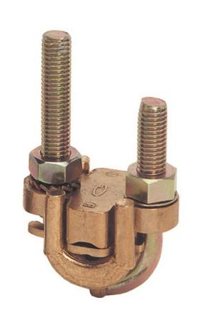 SE2-50 MECATRACTION Brass Earth Clamp Max. Conductor Size 2 x 50mm 29mm
