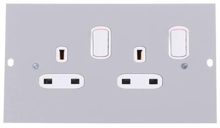 SP3201 Legrand 3 Compartment Socket Module x 100 mm