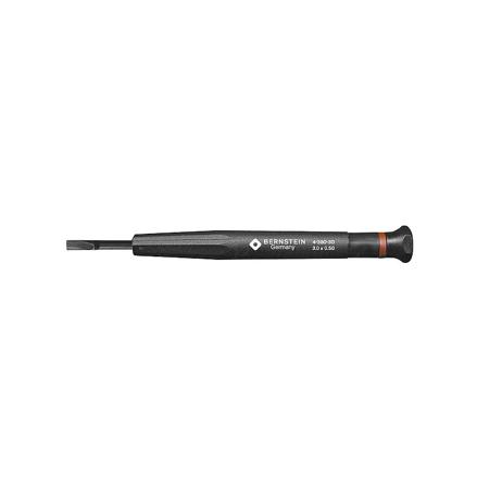4-380-30 Bernstein Slotted Micro Screwdriver, 17 Blade, 104 Overall