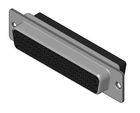 CT50-78S7---1731130077 FCT from Molex 173113 78 Way Panel Mount D-sub Connector Socket, 2.08mm Pitch, with 4-40 Screw Locks