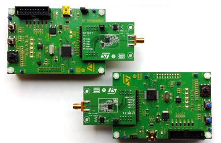 STEVAL-IKR002V4 STMicroelectronics SPIRIT1, STM32L RF Transceiver Development Kit 868MHz  SPIRIT1