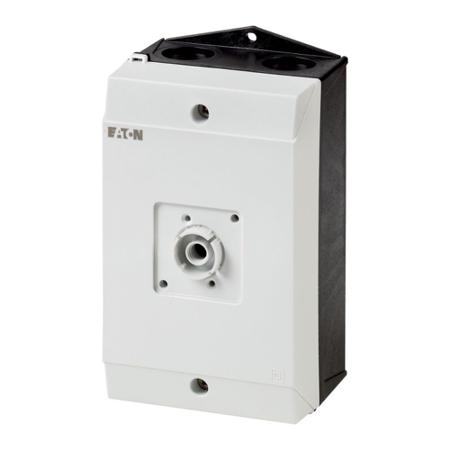 255919-CI-K2-T3-2-NA Eaton Series Black, White Plastic General Purpose Enclosure, IP65, 181 x 100 x 100mm