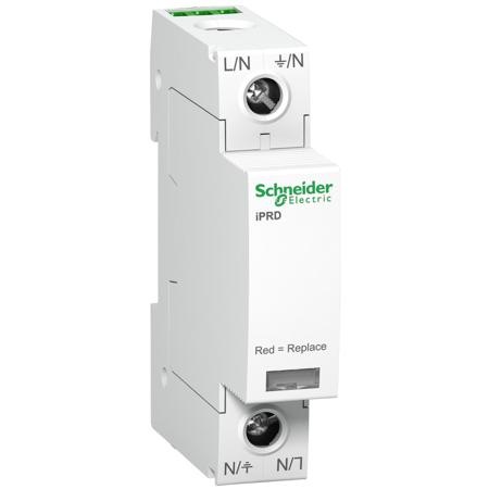 A9L65121 Schneider Electric Surge Arrester, 5kA, 460V ac, Clip-On Mount
