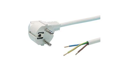 RND-465-00959 RND RND 465, Power, 5m, White Polyvinyl Chloride PVC Power Cable